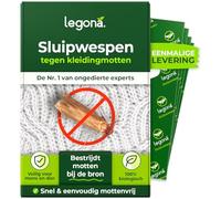 Legona Trichogramma Mites des vêtements - 1 Carte à 1 Livraison - Anti-Mites Naturel - Produit performant Contre Les Mites