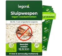 Legona Trichogrammes Anti Mites Alimentaires - 6 Cartes à 1 Livraison - Anti-Mites Naturel - Puissant Produit Contre Les Mites
