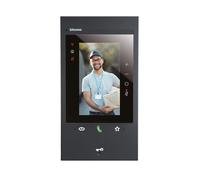 Bticino Interphone vidéo connecté Classe 300EOS Écran 2 fils Wi‑Fi Noir
