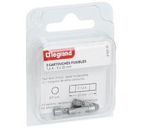 Legrand - Cartouches fusibles pour appareils électroniques - 5x20mm - 1,6A