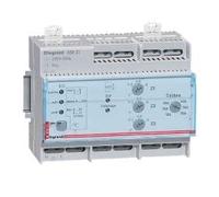 Legrand 003821 Gestionnaire Modulaire pour Chauffage Électrique Fil Pilote pour 3 Zones, 6 Modules