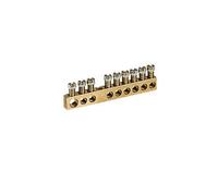 Legrand Bornier à visser 004805 – 14x16 +1x25 mm² – 122 mm – Or