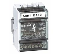 Legrand 004884 Répartiteur Modulaire Monobloc Tétrapolaire à Bornes, 7 Connexions par Barreau, 100A, 4 Modules, Blanc/Noir