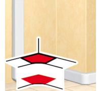Legrand 010601 DLP Monobloc Angle Intérieur pour Goulottes, 35mmx80mm ou 35mmx105mm, Blanc