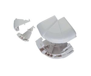 Legrand 010619 Angle extérieur - 60 à 120° -pour goulotte DLP mono 50x105 - blanc