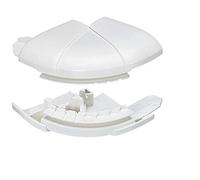 Legrand 010621 DLP Monobloc Angle Intérieur pour Goulottes, 35mmx80mm ou 35mmx105mm, Blanc