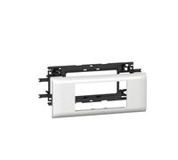 Legrand 010954 DLP Monobloc Mosaic Support pour Goulotte avec Couvercle, 65mm, 4 Modules
