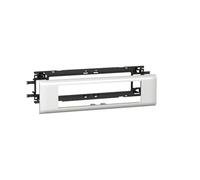 Legrand 010958 DLP Monobloc Mosaic Support pour Goulotte avec Couvercle, 65mm, 8 Modules