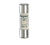 Legrand 014010 Type M Cartouche Industrielle Cylindrique sans Percuteur, 14mmx51mm, 10A