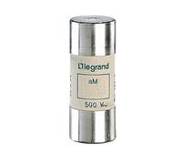 Legrand 015180 Type M Cartouche Industrielle Cylindrique avec Percuteur, 22mm x 58mm, 80A