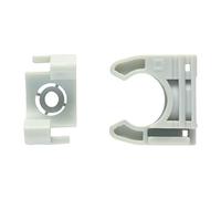 Legrand 031360 IRL Lyre Tube avec Fixation des Tubes par Simple Clipsage, Ø16mm, Gris