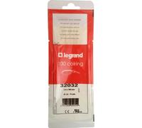 Legrand 032032 Collier Colring à Denture Intérieure, 2.4mm Largeur, Longueur à Plat 180mm, Blanc