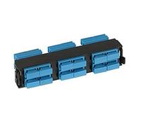 Legrand 032111 Bloc Fibre Optique Monomode Haute Densité Duplex, 12 Fibres, LCS³ SC