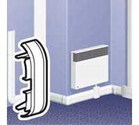 Legrand Embout de plinthe 033744, 80 x 20 mm, Blanc