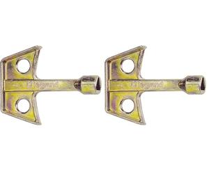 Legrand 036539 Clé Métal pour Empreintes Triangle Mâle, 6.5mm (Lot de 2)