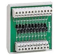 Legrand 036629 Module de Test Lampes avec Centralisation Défaut 10 Sorties pour Osmoz, Fixation sur Rail Symétrique, Asymétrique