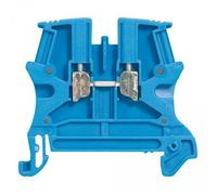 Legrand 037101 - Bloc de jonction Viking 3 à vis - 1 jonction/1 entrée/1 Sortie - bleu - pas 6