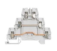 Legrand Bloc de jonction Viking 3 à vis – 3 jonctions, 3 étages, 2,5 mm², pas 5 mm, gris