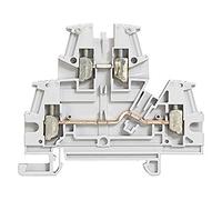 Bloc de jonction de passage Viking 3 - 2,5mm2 - 2 jonctions - 2 Etages - Gris