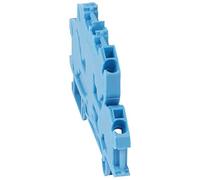 Legrand 037208 Bloc de Jonction de Passage à Ressort Viking3 avec 2 Jonctions 4 Conducteurs, 2 Étages, Pas 6mm, Bleu