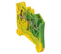 Legrand 037270 - Bloc jonc Viking 3 à ressort - 1 jonc/2 conduc - pas 5 - 1entr/1sort vert/jaune