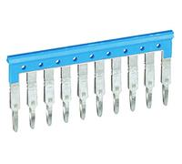 Legrand Peigne 037500 Viking3 pour 10 blocs de jonction pas 5 mm vis ou ressort Bleu