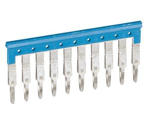Legrand 037500 Peigne pour 10 Blocs de Jonction à vis ou Ressort Viking3 pas 5mm, Bleu