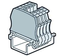 Legrand 037587 Cloison Terminale pour Blocs de Jonction à Ressort Viking 3 avec 1 Entrée 2 Sorties pas de 5mm