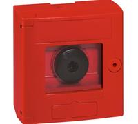 LEGRAND 038011 - COFFRET DE SÉCURITÉ ''BRIS DE GLACE'' - DOUBLE POSITION - ROUGE - SAILLIE