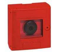 LEGRAND 038011 - COFFRET DE SÉCURITÉ ''BRIS DE GLACE'' - DOUBLE POSITION - ROUGE - SAILLIE