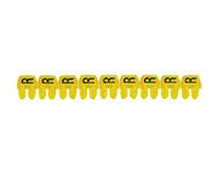 Legrand 038210 CAB 3 Repère pour Blocs de Jonction et Filerie avec, 0.5mm² à 1.5mm², Chiffre 0, Noir