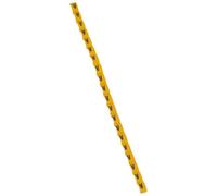 Legrand 038431 Repère Duplix Lettre Majuscule V Noire, sur Fond Jaune