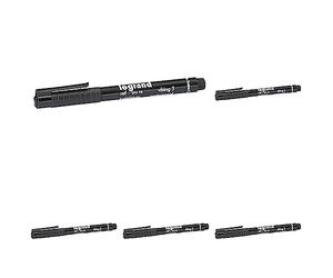 Legrand 039598 Stylo Feutre Indélébile pour Repérage, Noir (Lot de 5)