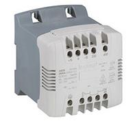 Legrand 044252 Transformateur Commande et Séparation des Circuits Connexion Automatique Primaire 230V à 400V Secondaire 230V, 63VA