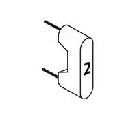 Legrand 049202 - 10 x Cavaliers de configuration n°2 - bticino 3501/2