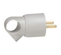 Legrand 050424 Fiche Plastique à Anneau, 2P+T, 16A, Gris