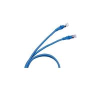 Legrand 051773 PVC Cordon de Brassage et Utilisateurs RJ45 LCS³ Catégorie6 U/UTP sans Écran Impédance 100ohms, 2m Longueur, Bleu