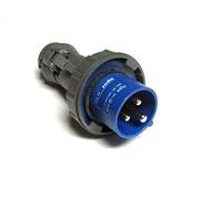 LEGRAND 052046 - Fiche droite Hypra 2P+T - 3 PIN - IP67-16A - 6h/200/250V