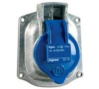 Legrand 052192 Métal Prise Transfert Direct Hypra pour Remplacement Martin Lunel, 16A, 2P+T, 200V à 250V