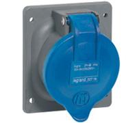 Legrand 052719 Plastique Prise à Entraxes Unifiés Fixe Hypra IP44, 32A, 200V à 250V, 3P+T