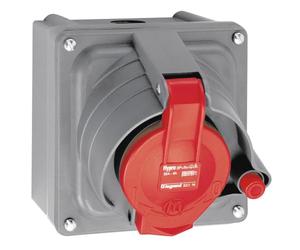 Legrand 052904 Plastique Prisinter Fixe Hypra IP44/55, 32A, 380V à 415V, 3P+N+T