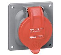 Socle tableau hypra plastique ip 44 - bt -380-415v-63a-3p+t