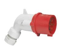 Legrand 056478 Fiche Mobile Coudée, 3P+N+T, 32A, 380V à 415V