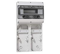 Legrand 057703 Embase avec Rail 13 Modules, Jusqu'à 6 Prises pour Plastron 280mm x 125mm, Composer un Coffret, 16A, 501mm x 265mm, Multicolore