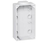 Legrand 057710 Embase Boîtier pour Plastron, Composer un Coffret, 220mm x 125mm, Multicolore