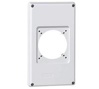 Plastron 1 prise 16a ou 32a pour composer un coffret p17 - 057712 - legrand