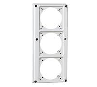 Legrand 057714 Plastron Recevant 3 Prises pour Composer un Coffret, 16A, 280mm x 125mm