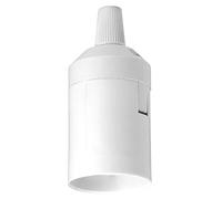 Legrand 060002 Douille Bout de Câble Culot B22 sans Bague avec Serre-Câbles, 2A, 100W