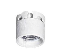 Legrand 060130 - Douille E27 écl public - 4A - 250V - frein culot - jupe prot - porcelaine