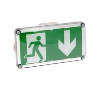 Legrand Bloc de secours d'évacuation BAES saillie à LEDs IP66 IK10 SATI Connecté visibilité augmentée pour ERP et ERT 062526